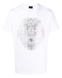 Billionaire Sequin Lion T Shirt