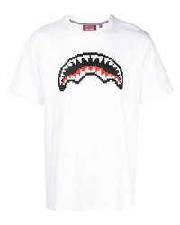 Mostly Heard Rarely Seen 8-Bit Shark Mouth T Shirt