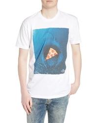 Kid Dangerous Shark Pizza Graphic T Shirt