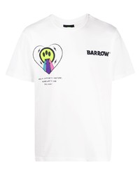 BARROW Short Sleeve Slogan Print T Shirt