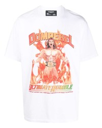 DOMREBEL Short Sleeve Wrestler Print T Shirt