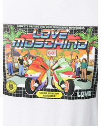 Love Moschino Signature Print T Shirt
