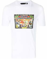 Love Moschino Signature Print T Shirt