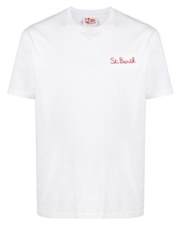 MC2 Saint Barth Simpson Print Cotton T Shirt