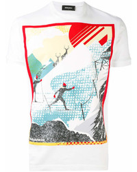 DSQUARED2 Ski Print T Shirt