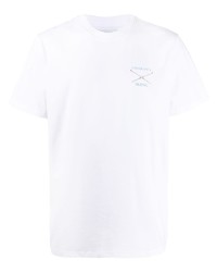 Casablanca Skiing Logo Print T Shirt