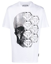Philipp Plein Skull And Plein Short Sleeve T Shirt