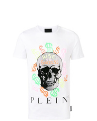 Philipp Plein Skull Grafitti T Shirt