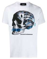 DSQUARED2 Skull Graphic T Shirt