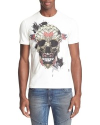 Just Cavalli Skull Graphic T Shirt