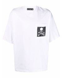 Mastermind World Skull Print Crew Neck T Shirt