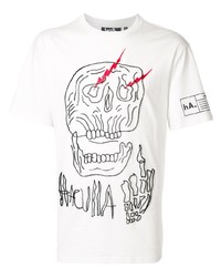 Haculla Skull Print T Shirt