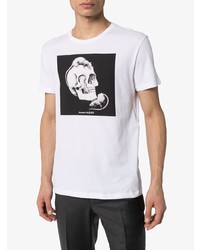 Alexander McQueen Skull Printed T Shirt