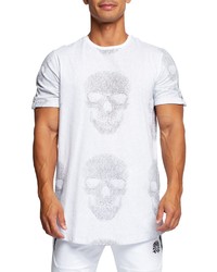 Maceoo Skull Stretch Cotton Graphic Tee