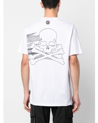 Philipp Plein Skullbones Short Sleeved T Shirt