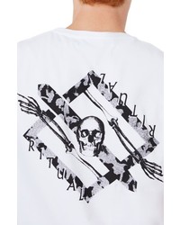 Topman Slim Fit Ritual Graphic T Shirt