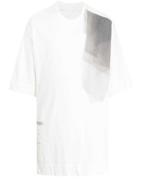 Julius Slit Printed Long Line T Shirt