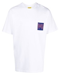 MARKET Slogan Patch Cotton T Shirt