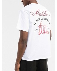 Misbhv Slogan Print Cotton T Shirt