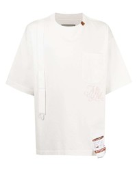 Maison Mihara Yasuhiro Slogan Print Cotton T Shirt