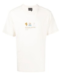 Musium Div. Slogan Print Cotton T Shirt