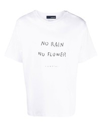 Lardini Slogan Print Cotton T Shirt