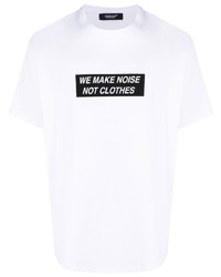 Undercover Slogan Print Cotton T Shirt