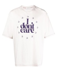 Undercover Slogan Print Cotton T Shirt