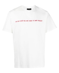 Throwback. Slogan Print Short Sleeve T Shirt