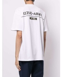 Izzue Slogan Print Short Sleeved T Shirt