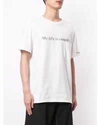 Takahiromiyashita The Soloist Slogan Print T Shirt