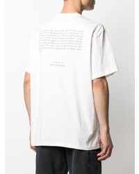 Throwback. Slogan Print T Shirt