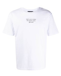 DUOltd Slogan Print T Shirt