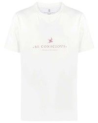 Brunello Cucinelli Slogan Print T Shirt