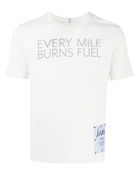 McQ Slogan Print T Shirt