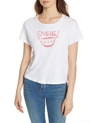 RE/DONE Smile Graphic Tee
