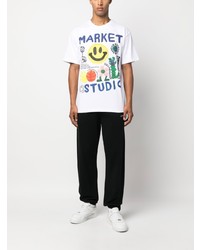 MARKET Smiley Collage T Shirt