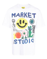MARKET Smiley Collage T Shirt