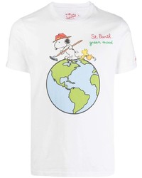 MC2 Saint Barth Snoopy Graphic Print T Shirt