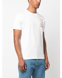 MC2 Saint Barth Snoopy Print Cotton T Shirt