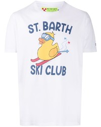 MC2 Saint Barth Snowy Ducky Print Cotton T Shirt