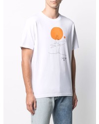 Societe Anonyme Socit Anonyme Snowboard Print T Shirt