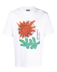 Jacquemus Soleil Cotton T Shirt