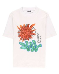 Jacquemus Soleil Graphic Print Cotton T Shirt