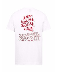 Anti Social Social Club Sometimes They Dont T Shirt
