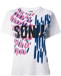 Sonia Rykiel Sonia By Brushstroke Print T Shirt