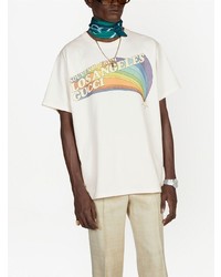 Gucci Souvenir From Los Angeles Print T Shirt