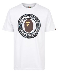 A Bathing Ape Space Camo Busy Works T Shirt