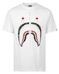 A Bathing Ape Space Camo Shark T Shirt