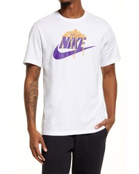 Nike Sportswear Shine Futura Logo Cotton Graphic Tee